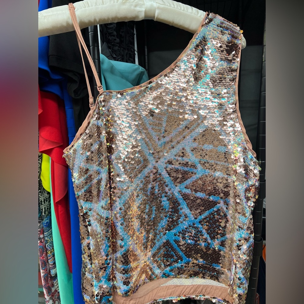 Sequin top